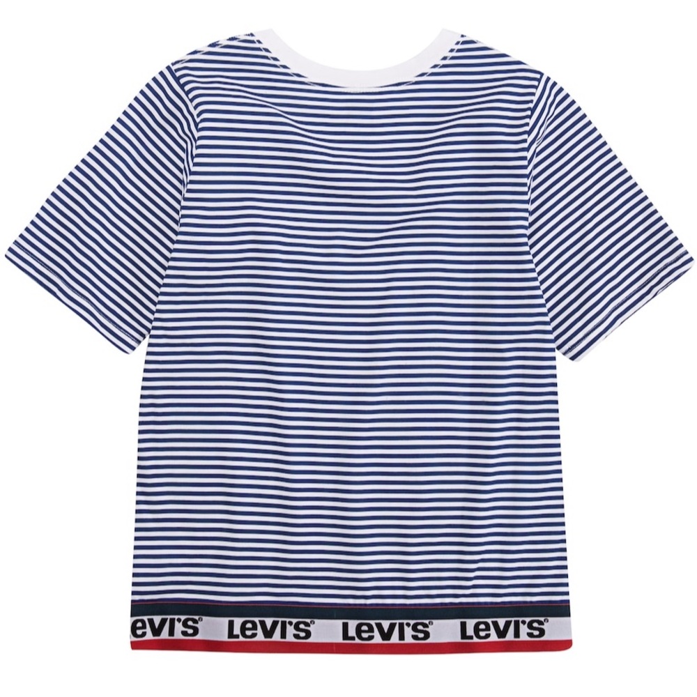 🆕NWT Levi’s striped logo short sleeve tee